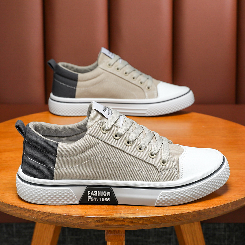 Men'S Shoes With Support - Erkek Klasik Kanvas Spor Ayakkabı, Hafif,