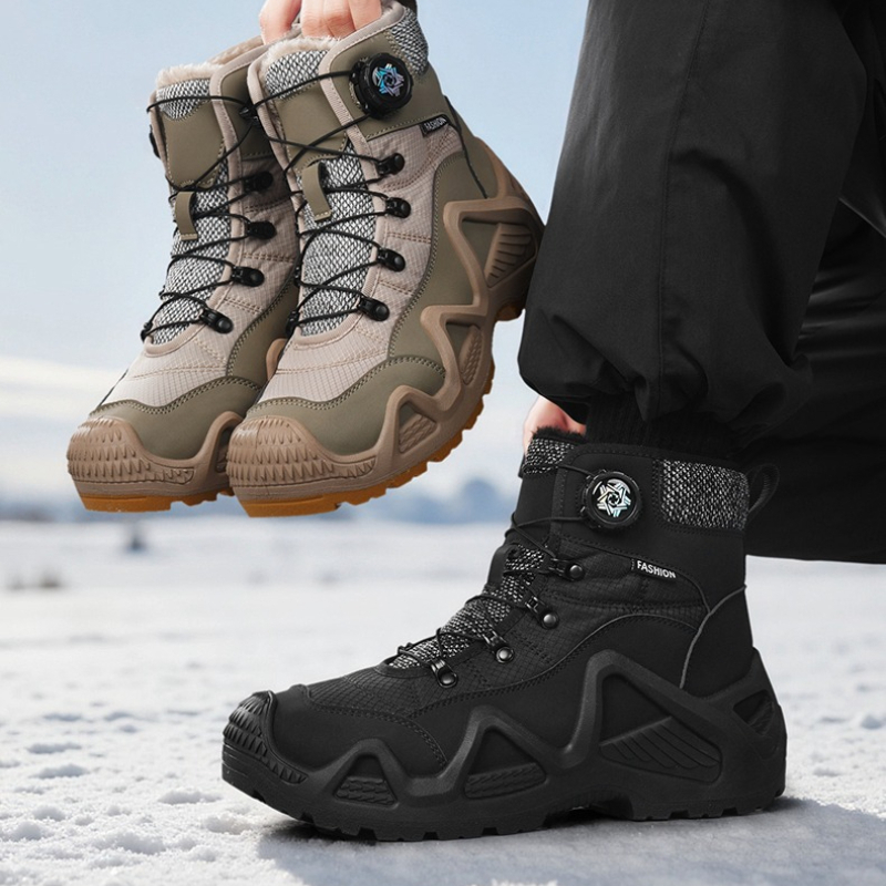 Men'S Shoes Professional - Kışlık Yüksek Bilekli Kar Botu, Polar