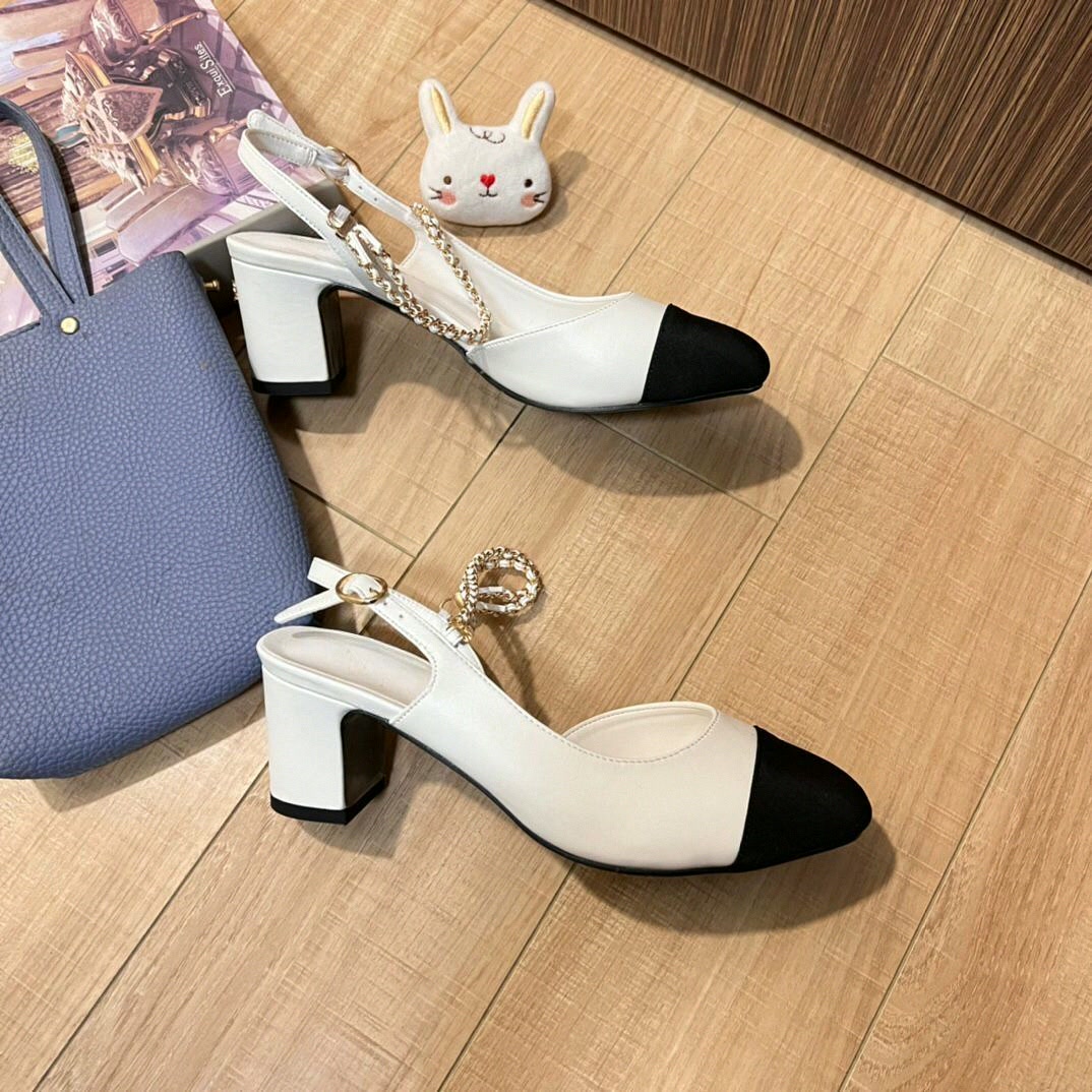 Dress Shoe Pointed - Kadınlar İçin Slingback Topuklu Ayakkabılar, İki