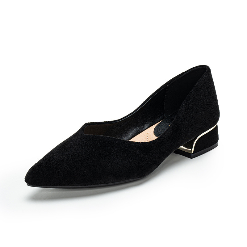 Kadın Sivri Burunlu Sade Kalın - Dress Shoe Pointed incelemesi ve fiyatı