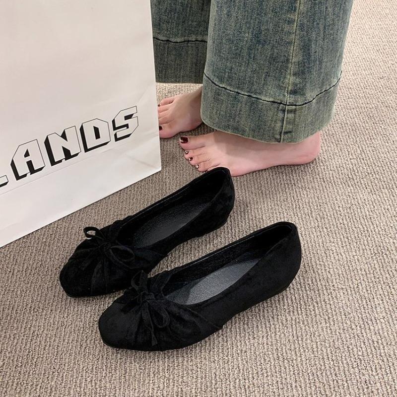 Kadın Kare Burunlu Süet Babet  - Dress Shoe Pointed incelemesi ve fiyatı