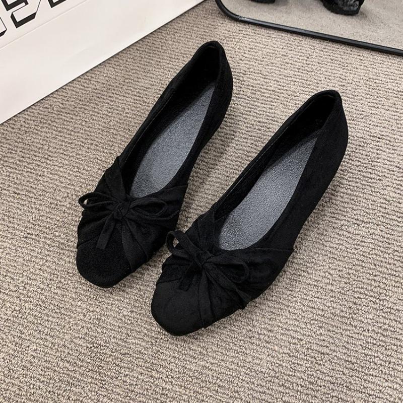 Kadın Kare Burunlu Süet Babet  - Dress Shoe Pointed incelemesi ve fiyatı