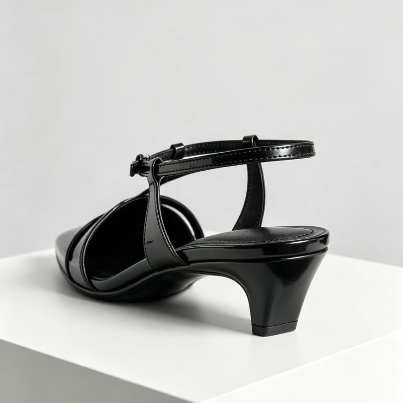 Patent Deri Kitten Topuklu Kad - Dress Shoe Pointed incelemesi ve fiyatı